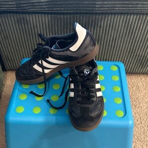 Adidas Samba Kids Black and White Sneakers